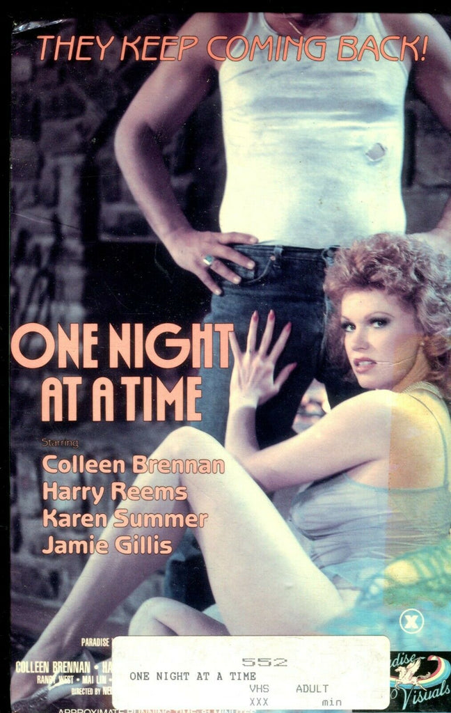 One Night At A Time VHS Colleen Brennan / Harry Reems XXX 021220lm-ep6