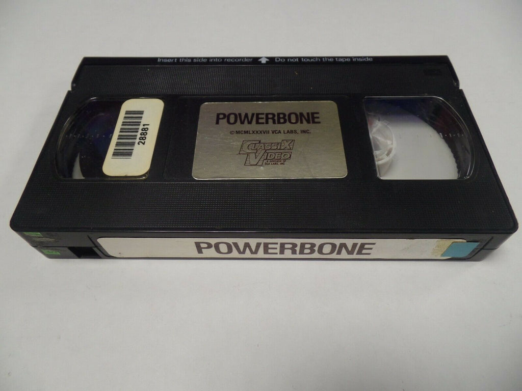 Powerbone 1987 Vintage Classix Video Adult VHS 022719AMP3