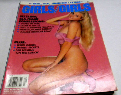 Girls/Girls Busty Adult Magazine"Share My Wife" #4 1991 ex 080613lm-ep