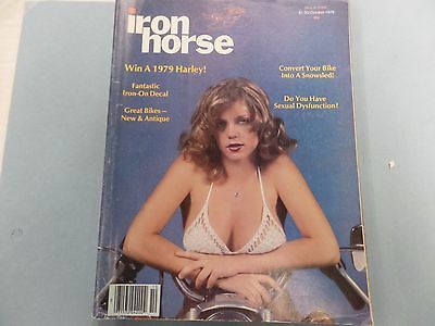 Iron Horse Cycle Magazine October 1979 050316lm-ep