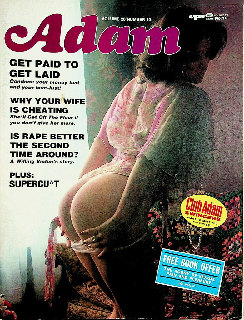 Adam Magazine Mellie's Erotic Touch vol.20 #10 1976 122620lm-ep