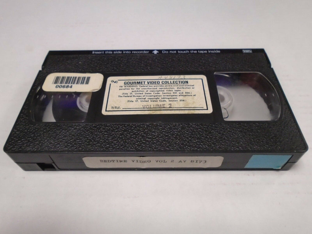 Bedtime Video Volume 2 Gourmet Video Collection Vintage Adult VHS 011519AMP
