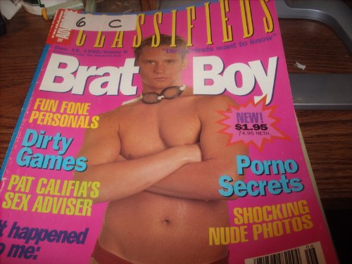 Advocate Classified Men's Gay Magazine Issue #6 Brat Boy