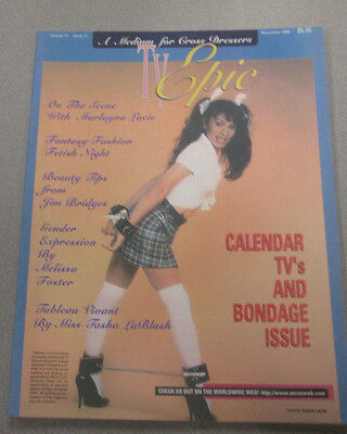 TV Epic Adult Newspaper Magazine Marlayna Lacie November 1998 110114lm-ep