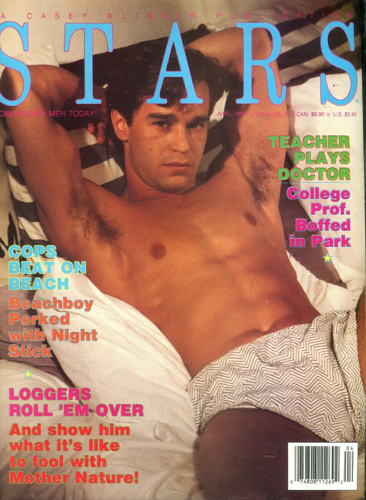 Stars Gay Magazine Cover Guy Danny Bliss April 1991 101219lm-ep