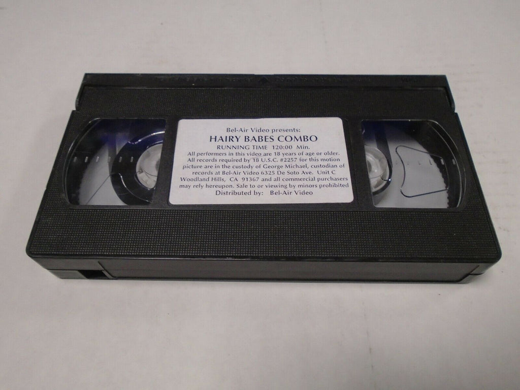 Hairy Babes Combo Bel-Air Video Adult VHS 031919AMP