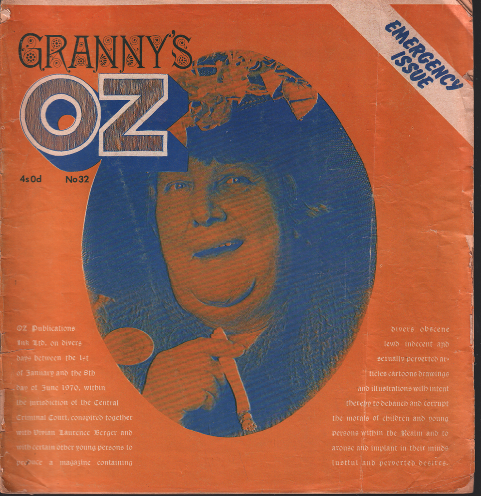 OZ Magazine 32 January 1971 Mick Jagger Uncensored Nude in Performance 062320ame