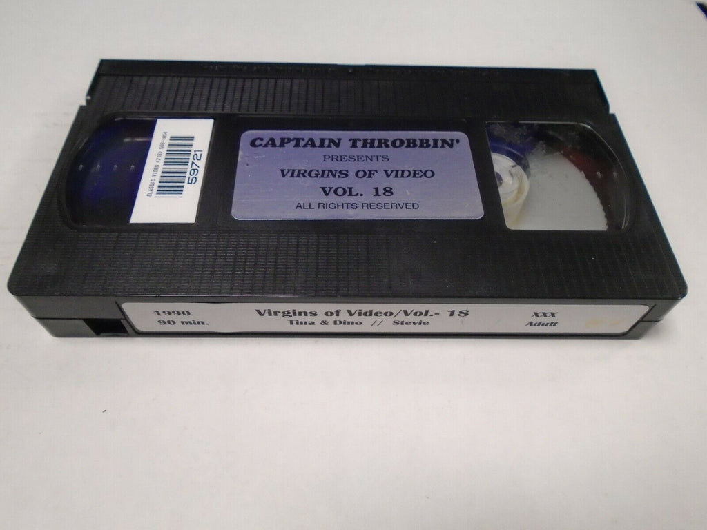 Virgins of Video Vol 18 Tina Dino 1990 90mins Adult VHS 022819AMP2