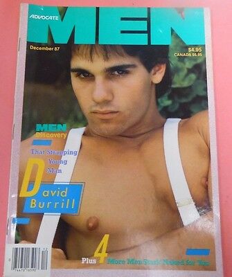 Advocate Men Gay Magazine David Burrill December 1987 052313lm-epa