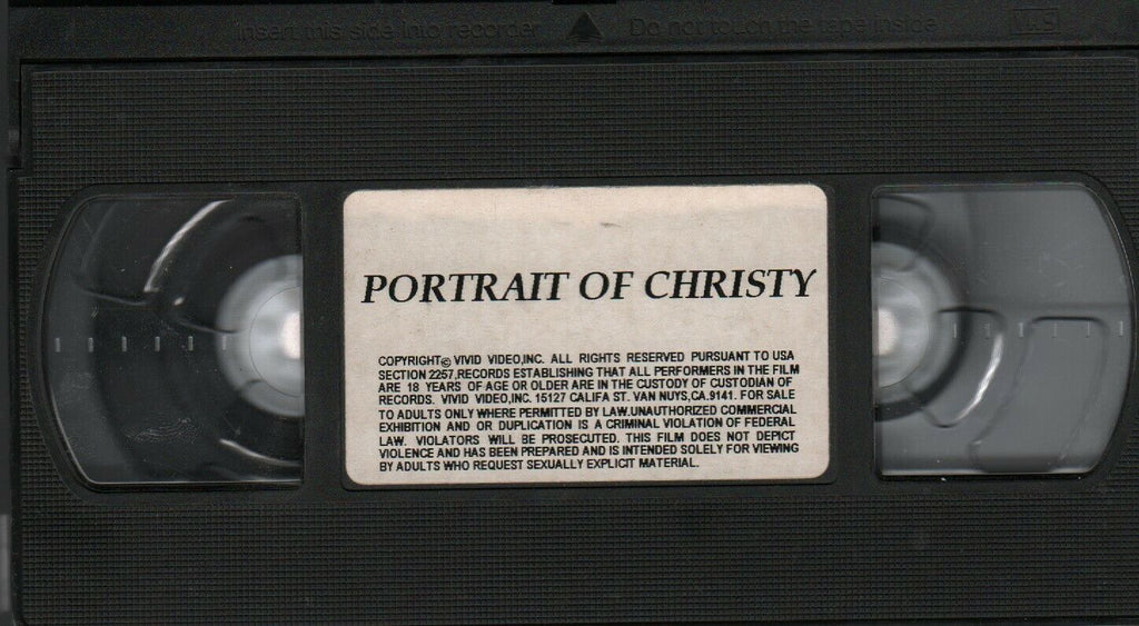 Portrait of Christy Vivid Christy Canyon Adult VHS 021720AMP
