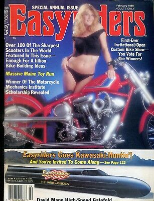 Easyriders Magazine Goes Kawasaki-Huntin! February 1989 122617lm-ep