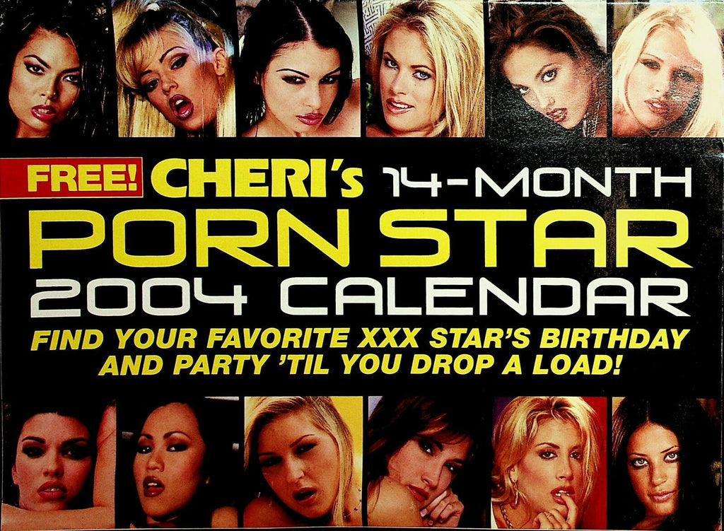 Cheri Porn Star 2004 Calendar Tera Patrick, Aria Giovanni & More! 011321lm-ep2