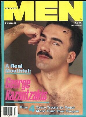 Advocate Men Gay Magazine George Kazantzakis October 1989 031318lm-ep