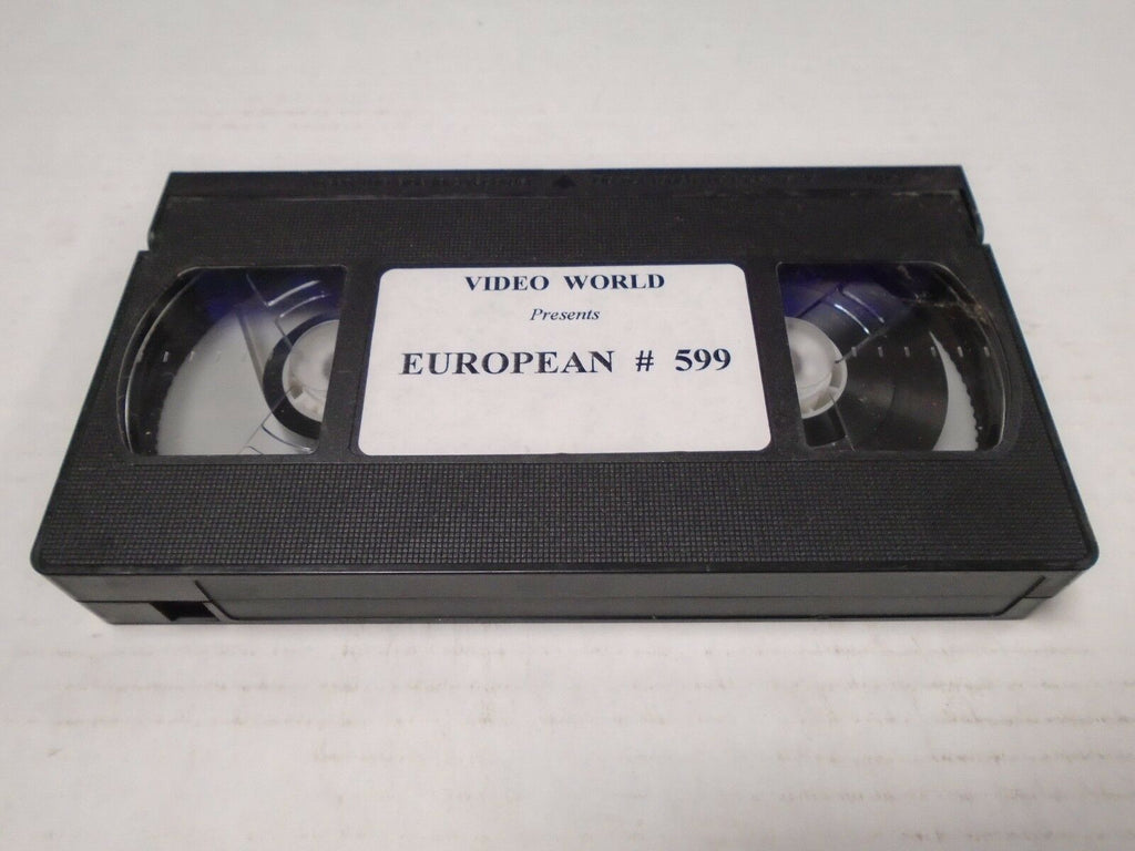 European Video #599 Vintage Adult VHS 011119AMP3