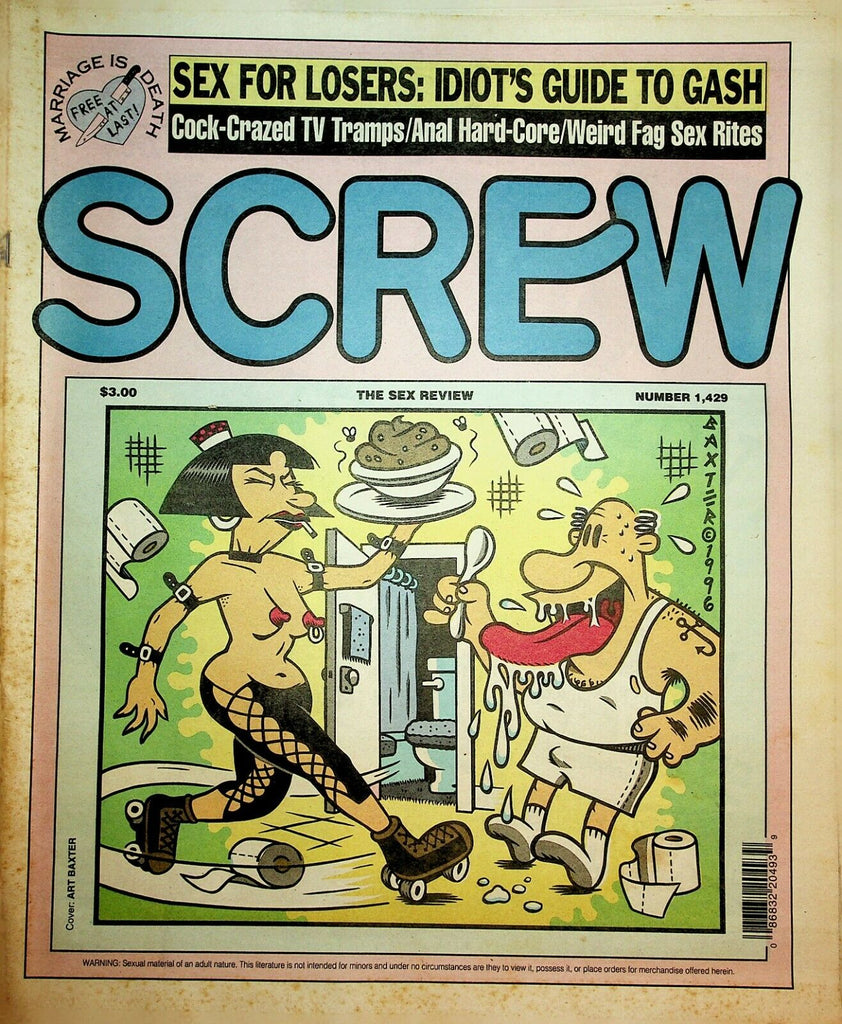 Screw Newspaper Idiots Guide To Gash #1429 July 22, 1996 022920lm-ep
