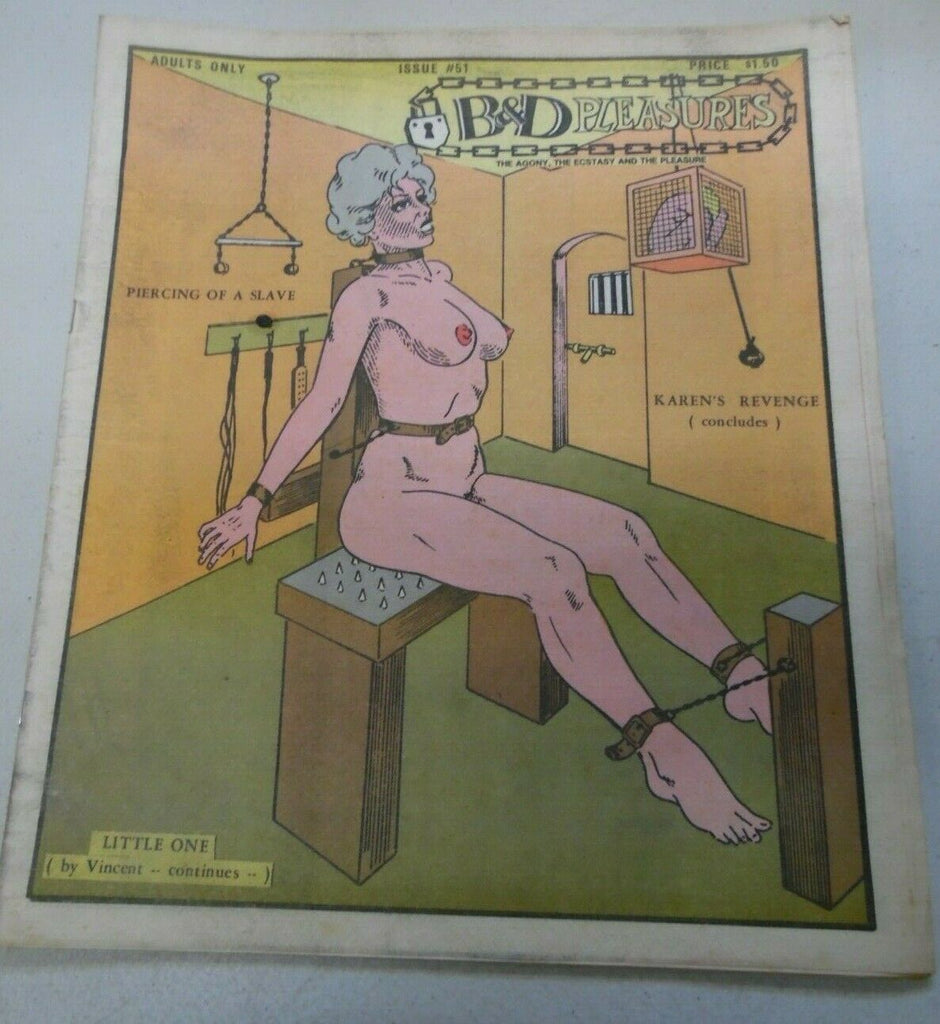 B&D Pleasures Newspaper Karen's Revenge #51 1986 122419lm-ep
