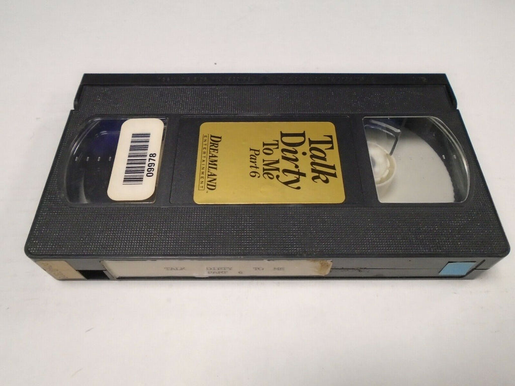 Talk Dirty to Me Part 6 Dreamland Ent Adult VHS 040419AMP2