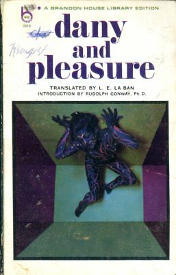 Dany And Pleasure Novel 1968 Brandon House 112118lm-ep