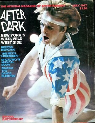 After Dark Magazine Mikhail Baryshnikov July 1977 050618lm-ep