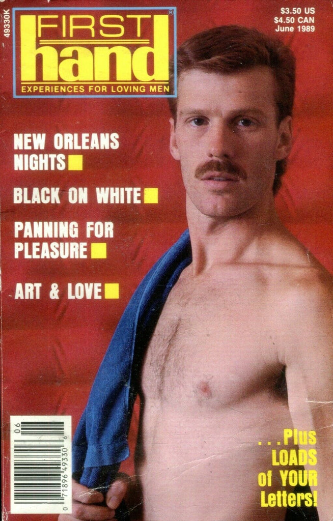 First Hand Gay Digest Black On White June 1989 021219lm-ep