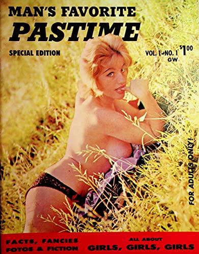 Man's Favorite Pastime men's Magazine Centerfold Busty Olga vol.1#1 1961 Special Edition