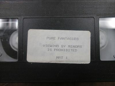 Pure Fantasies MRT 1 Video XXX VG Adult VHS 052215amp
