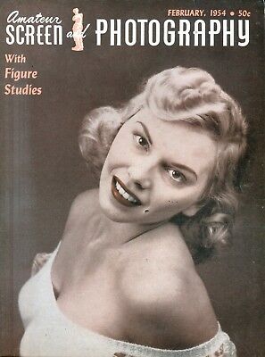 Amateur Screen and Photography Magazine with Figure Studies 1954 062418lm-ep