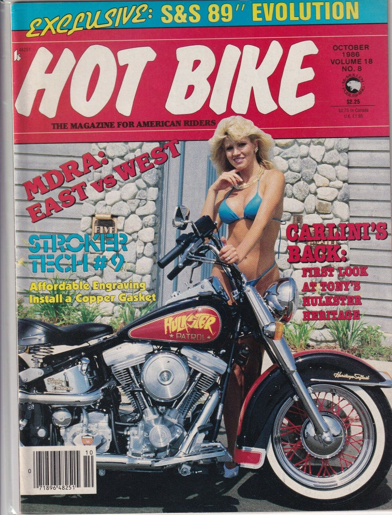 Hot Bike Magazine MDRA East Vs West October 1986 012919REP