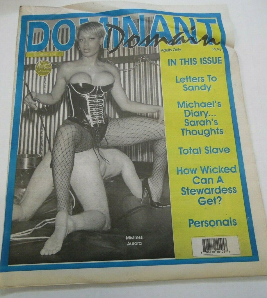 Dominant Domain Newspaper Mistress Aurora #134 2003 021820lm-ep