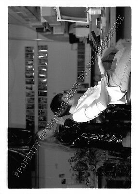 Adult Vintage B&W Photo 5x7 HOM Bondage Sexy Lesbian Ready to be Bound 90ia