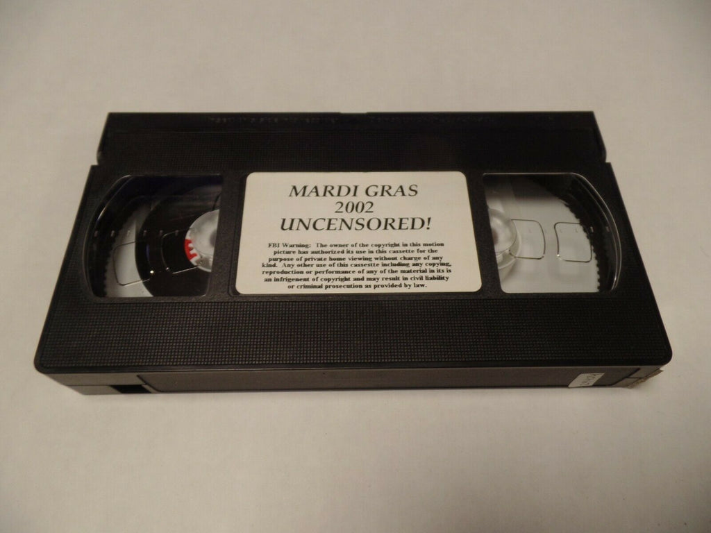 Mardi Gras 2002 Uncensored Adult VHS 052819AMP2