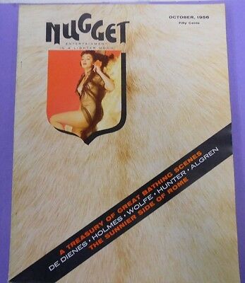Nugget Magazine Covergirl Marla English October 1956 040517lm-epa