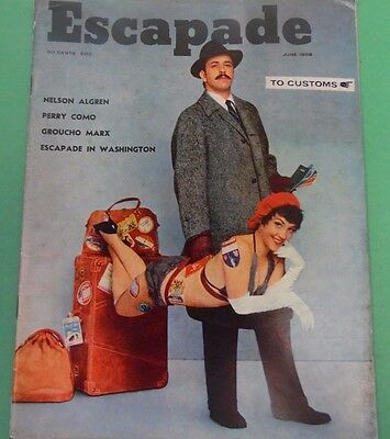 Escapade Busty Vintage Magazine Lisa Varga June 1958 082213lm-epa