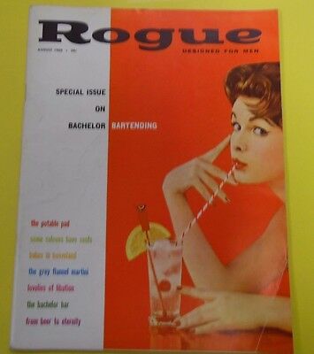 Rogue Magazine Special Issue Bachelor Bartending August 1960 070213lm-epa