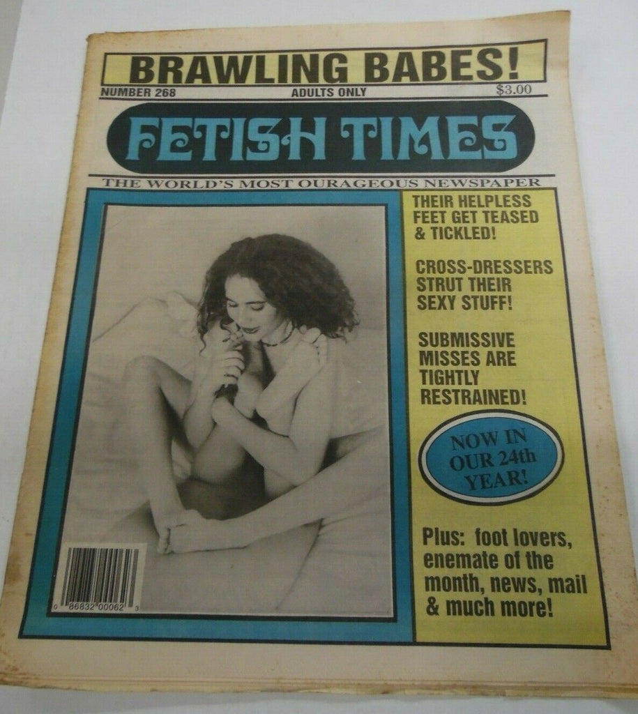 Fetish Times Newspaper Brawling Babes #268 1995 122119lm-ep2
