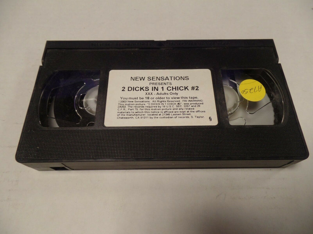 2 DIcks in 1 Chick #2 New Sensations 2003 Adult VHS 030719AMP2