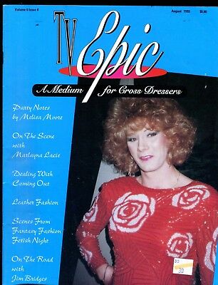 TV Epic Magazine Medium For Cross Dressers August 1993 040418lm-ep