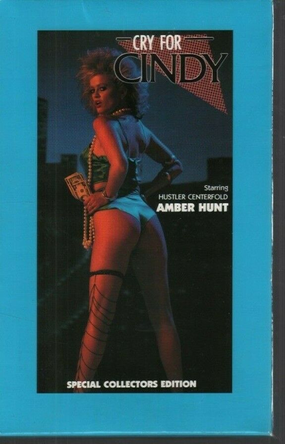 Cry for Cindy Amber Hunt John Leslie 88mins Adult VHS 071219AMP6