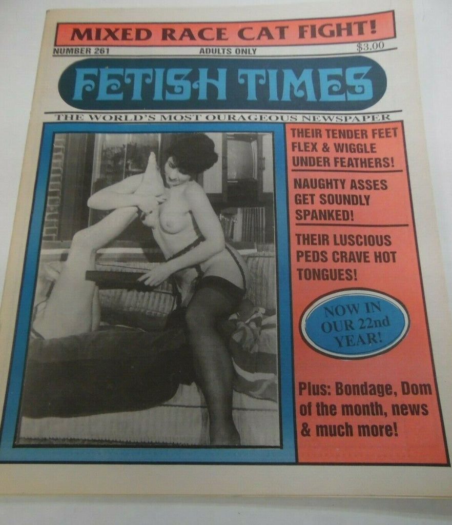 Fetish Times Newspaper Naughty Asses #261 1995 120619lm-ep2