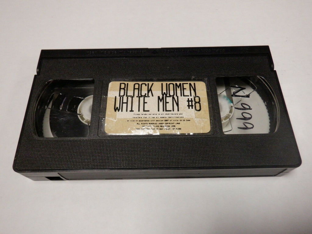 Black Women White Men #8 Filmco Adult VHS 123019AMP2