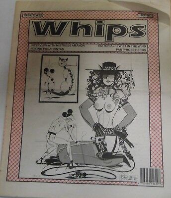 Whips Fetish Newspaper Mistress Amanda #29 1990 052518lm-ep2