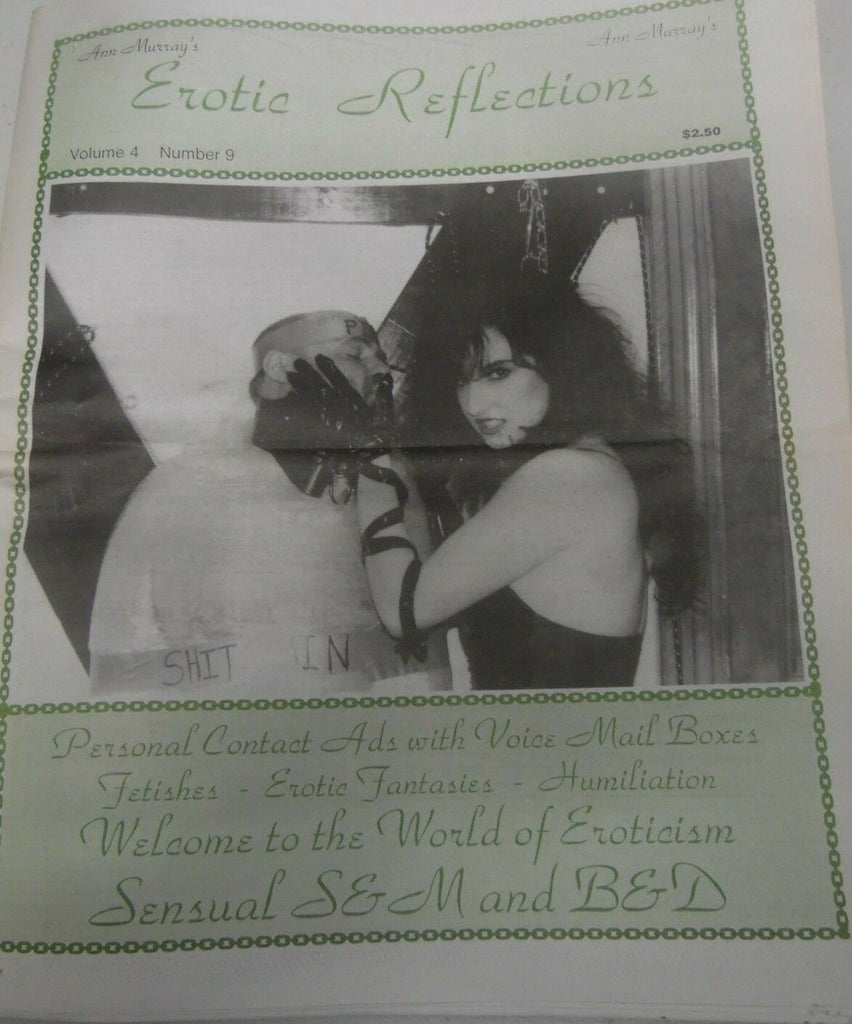 Erotic Reflections Fetish Contacts Newspaper vol.4 #9 1993 013119lm-ep