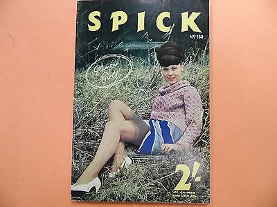 Spick Glamour Pin-Up Gals Magazine Helen Miligan #150 May 1966 051816lm-ep