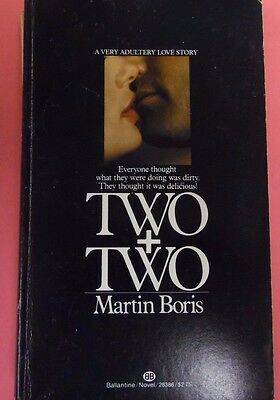 Two + Two Novel by Martin Boris 1979 Ballantine Novel 073113lm-epa