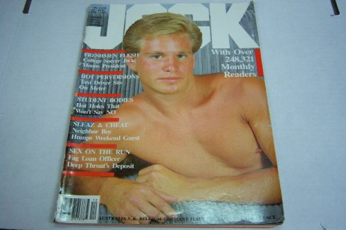 Jock Gay Adult Magazine "Freshmen Flesh" December 1985
