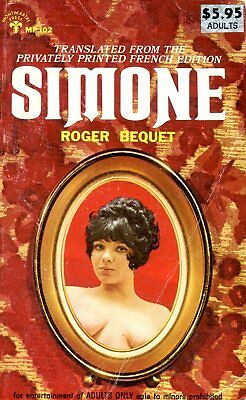 Simone Adult Novel by Roger Bequet 1969 022418lm-ep