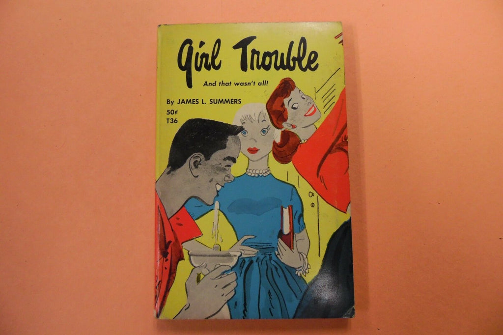 Girl Touble Adult Novel by James Summers 1953 110216lm-ep