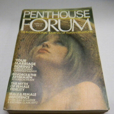 Penthouse Forum Adult Digest February 1974 nm 022014lm-ep