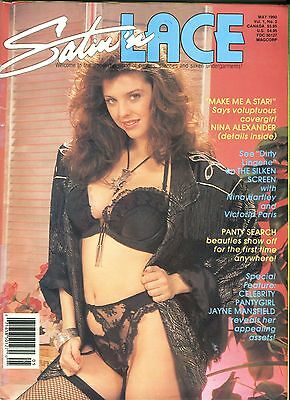 Satin'N Lace Magazine Nina Hartley/Victoria Paris May 1990 022414lm-epa2