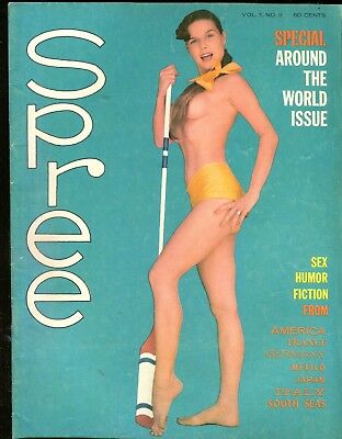 Spree Busty Magazine Around The World Issue vol.1 #3 1958 021918lm-ep